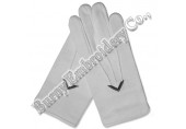 Masonic Regalia Hands Embroidery Gloves